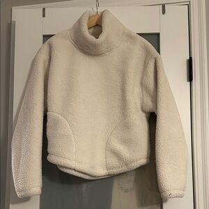 All in Motion Cream Cowl Neck Sweater